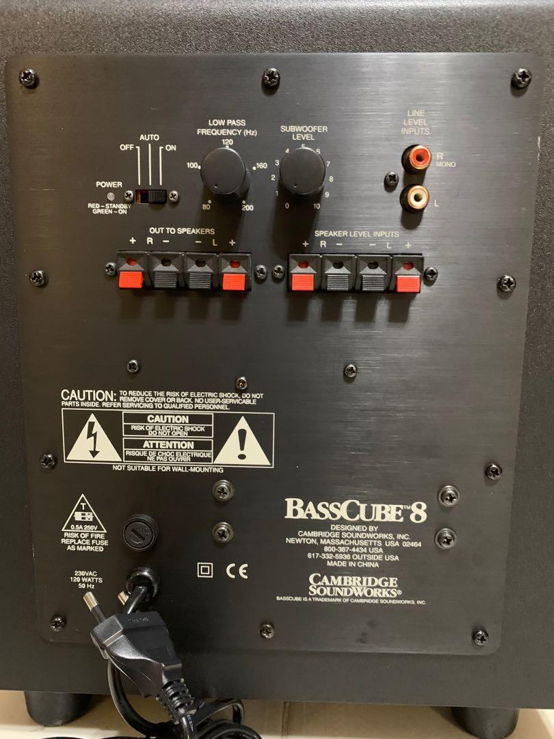 Cambridge soundworks 2025 basscube 12