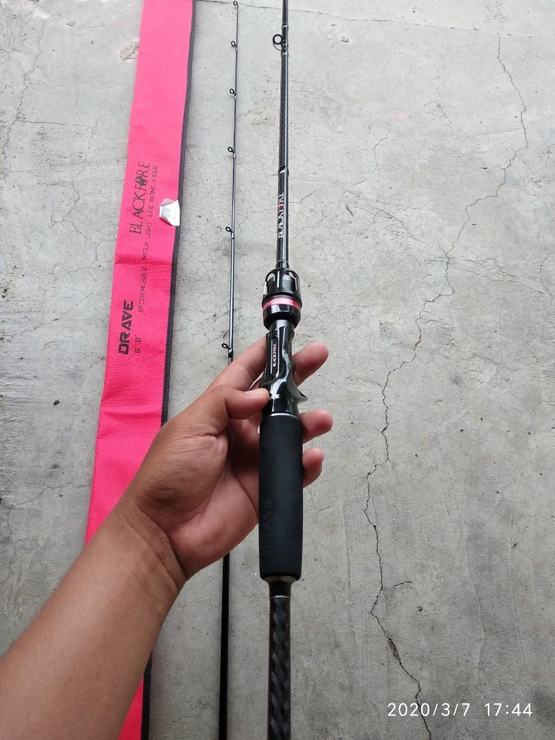 Casting Rod Drave Blackfyre Sports Other On Carousell
