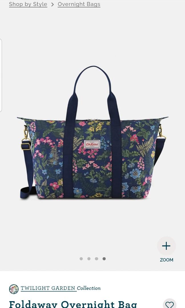 Cath Kidston foldaway overnight bag