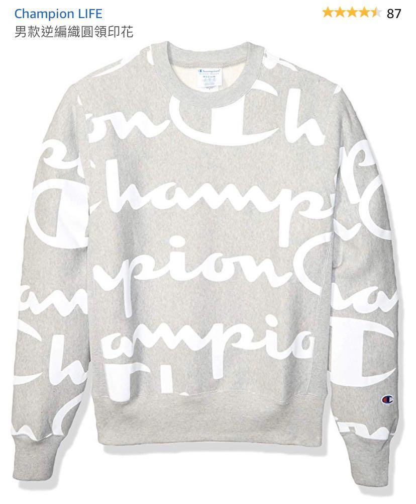 Champion reverse weave aop crew new arrivals