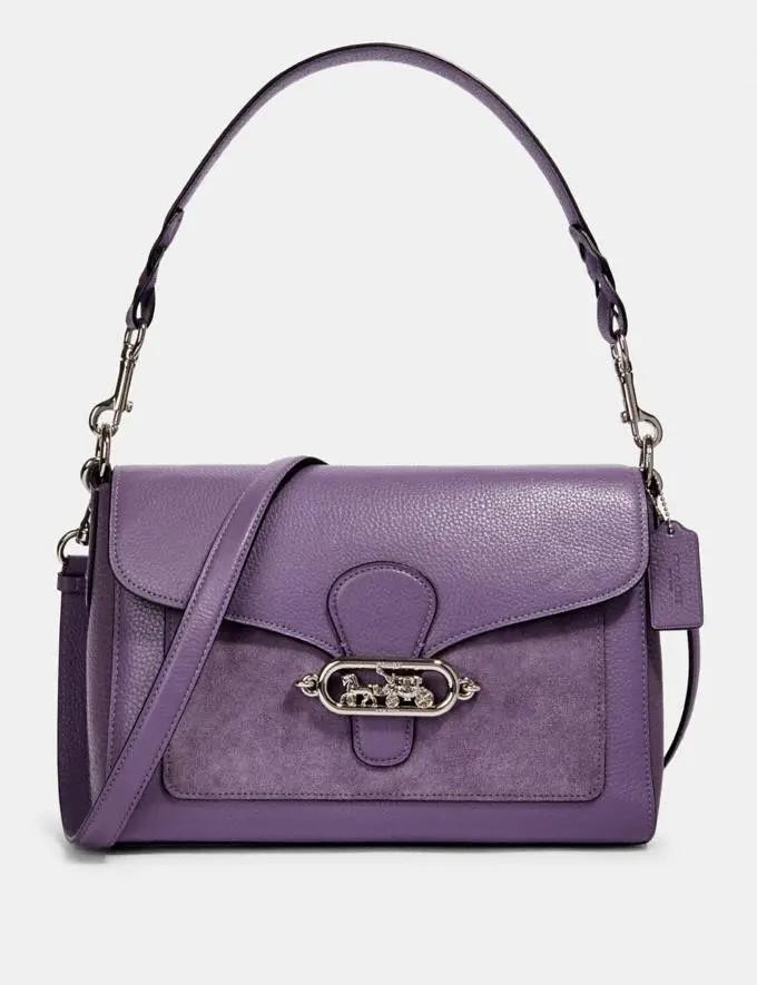 coach Jade Messenger With Patchwork 91092 Barang Mewah Tas