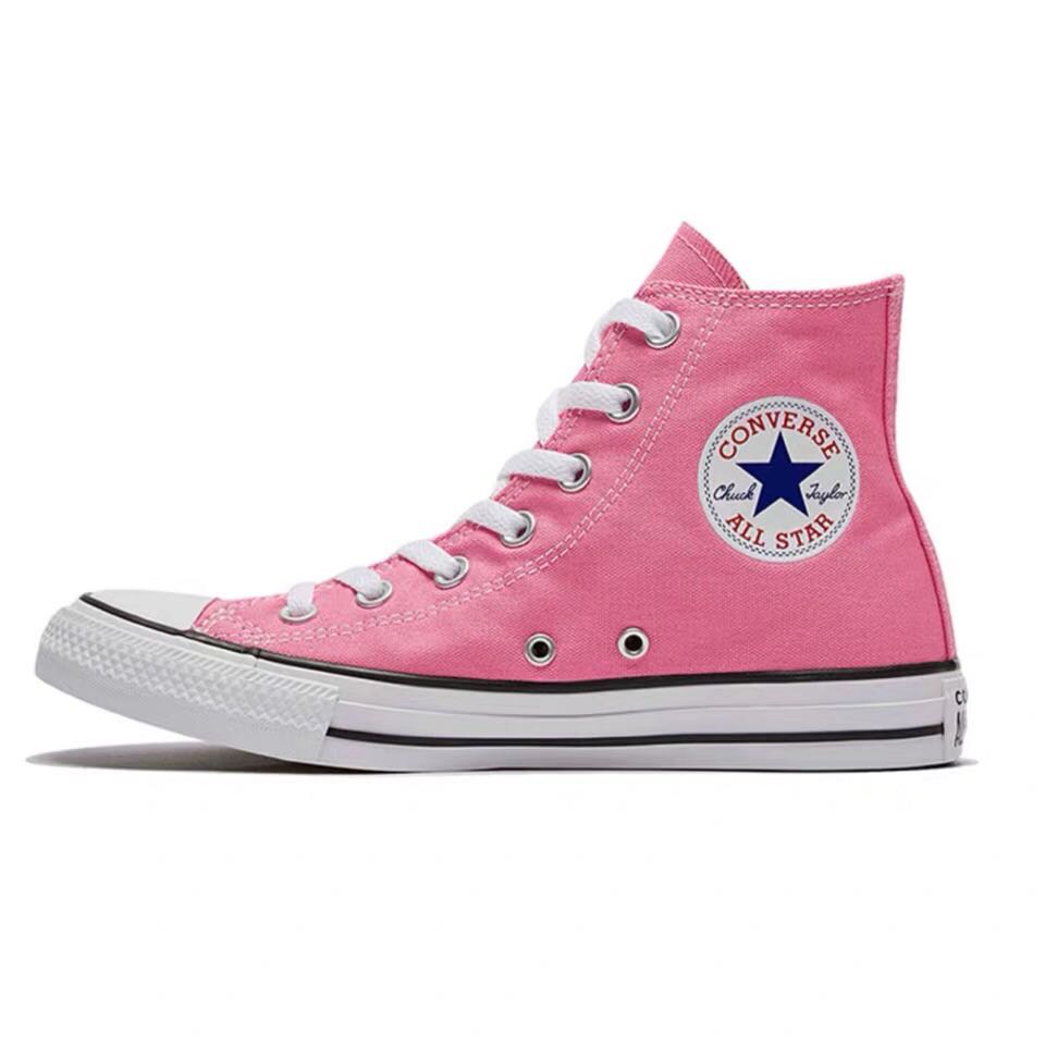 Converse Pink High Cut Shoes, Women's 