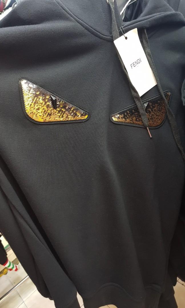 Fendi monster eyes sweatshirt outlet