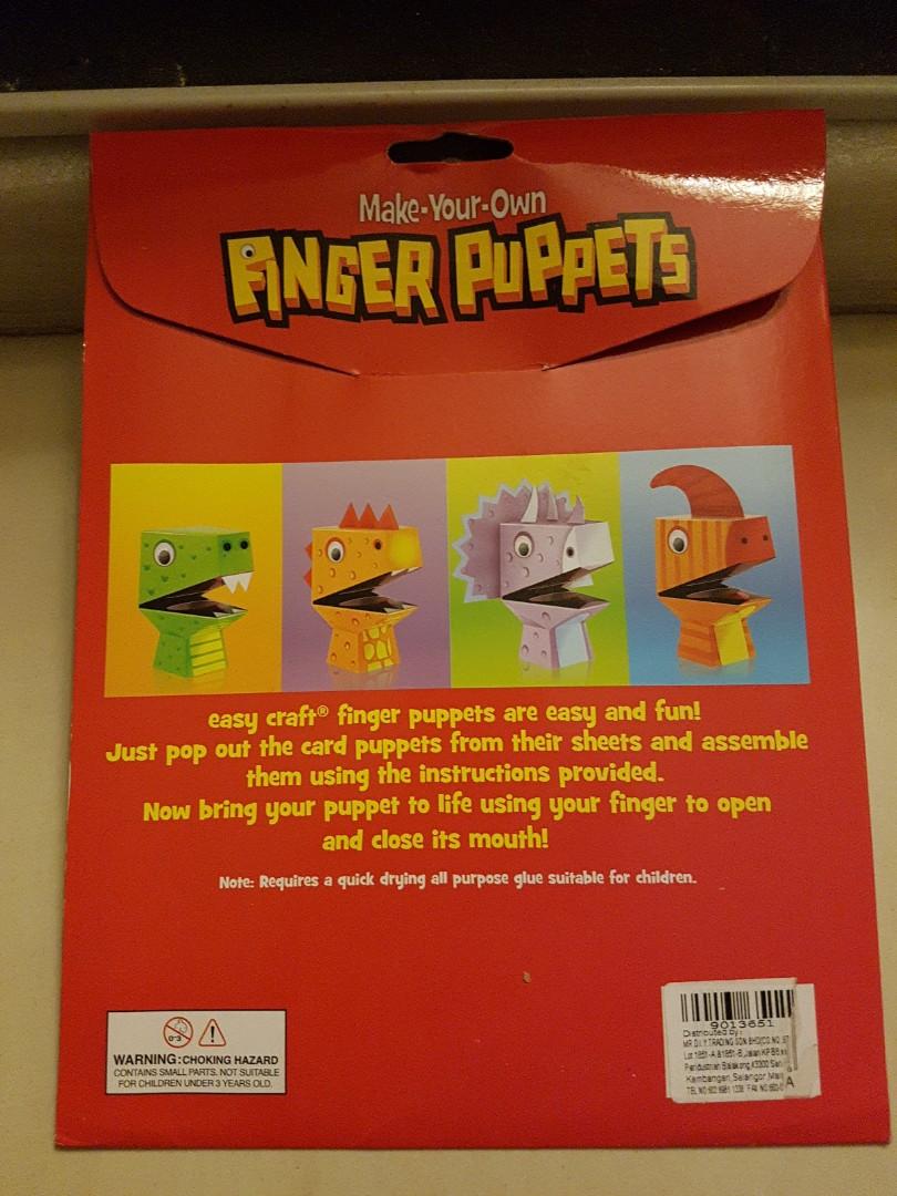 Finger puppets, Hobbies & Toys, Books & Magazines, Children's Books on