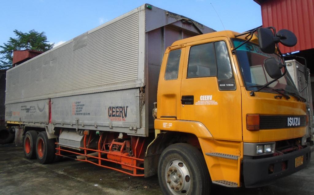 For Sale Isuzu 10 Wheeler Wing Van Truck  Looking For on 