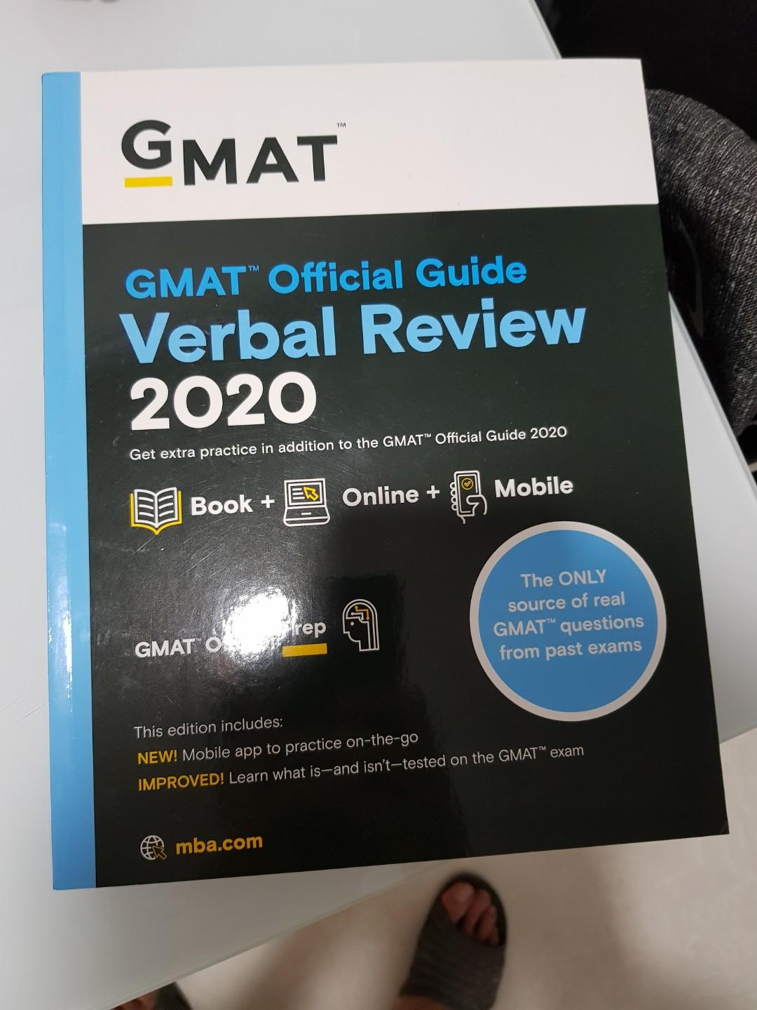 GMAT Official Guide Verbal Review 2020, Hobbies & Toys, Books