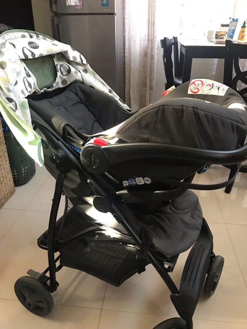 graco click connect stroller only