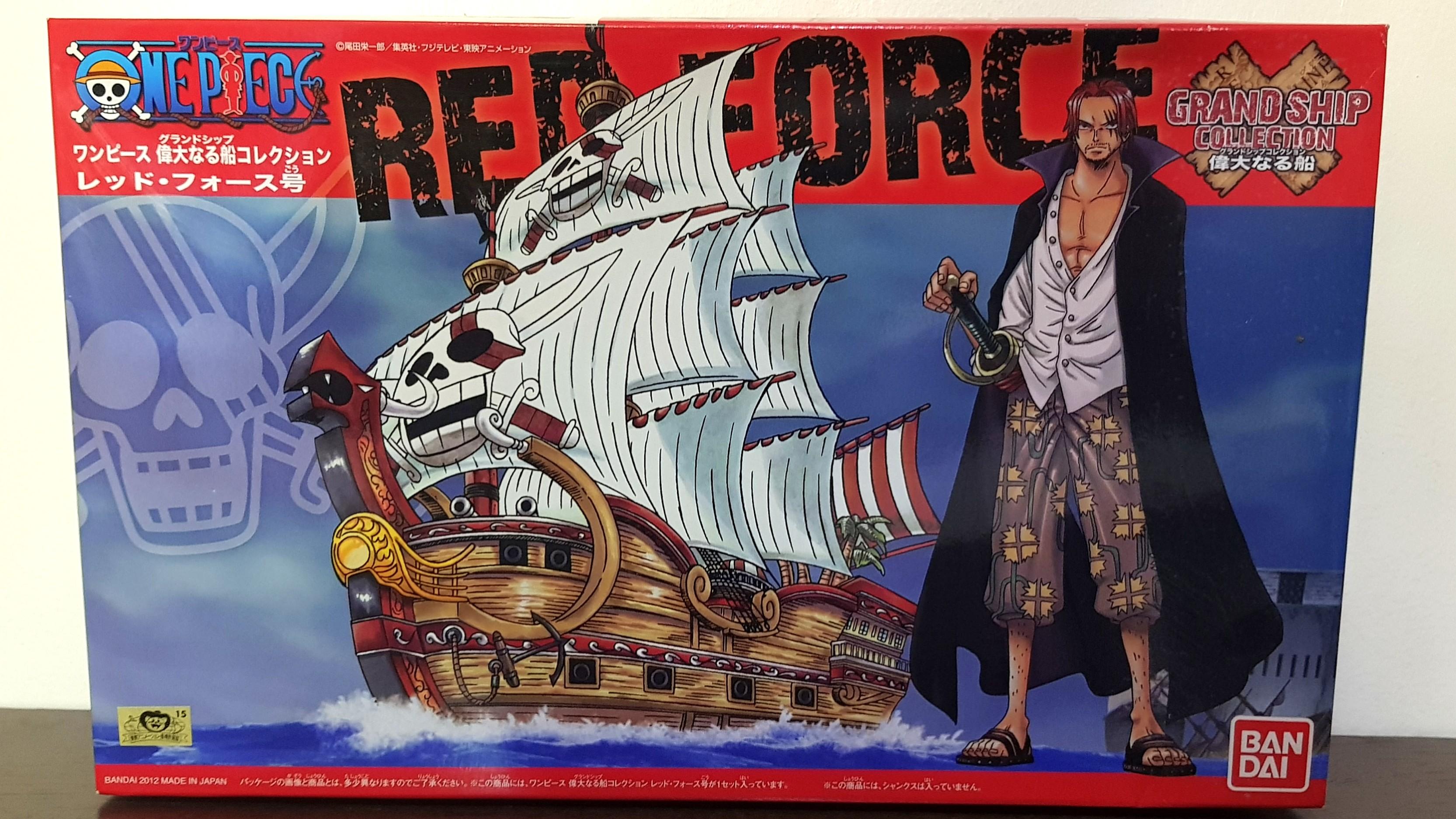 Grand Ship Collection One Piece Red Force Model Kit Hobbies Toys Toys Games On Carousell