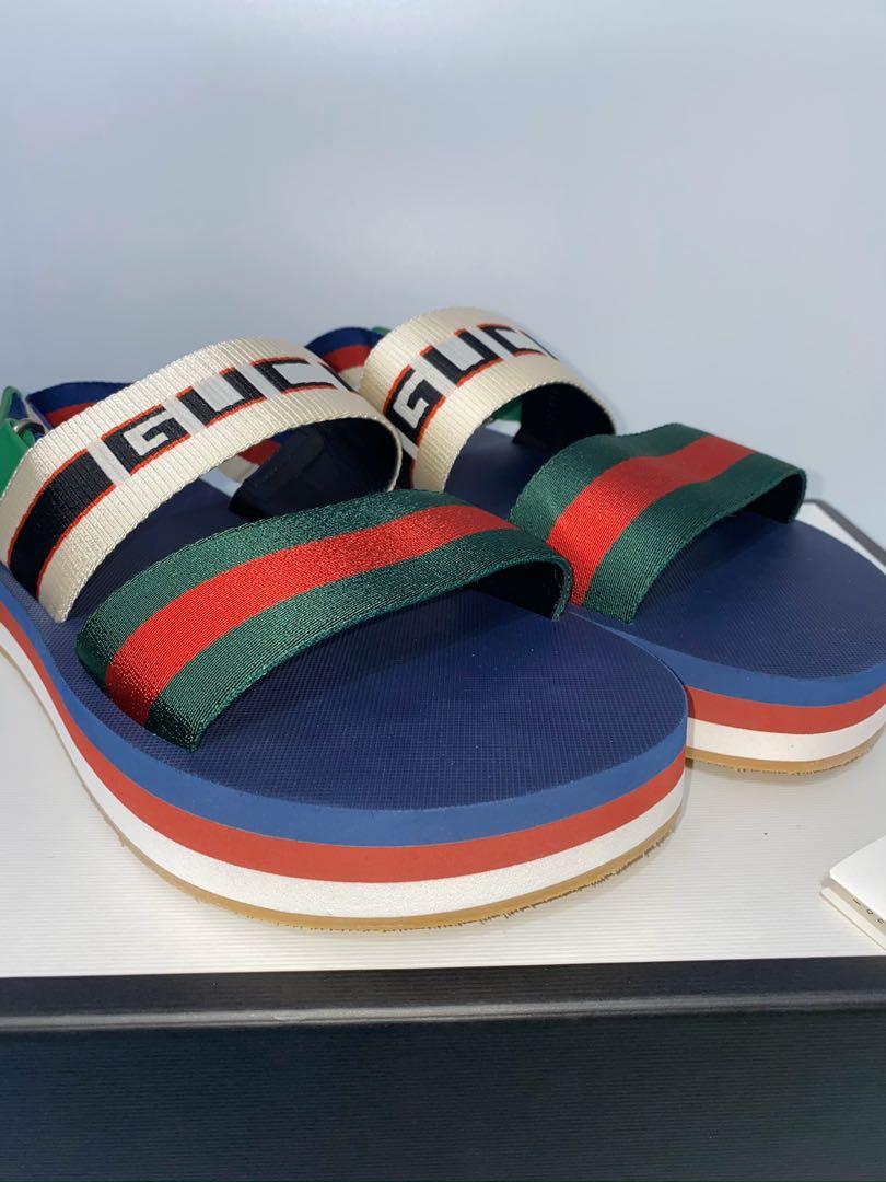 Gucci multicolor bedlam sandals outlet