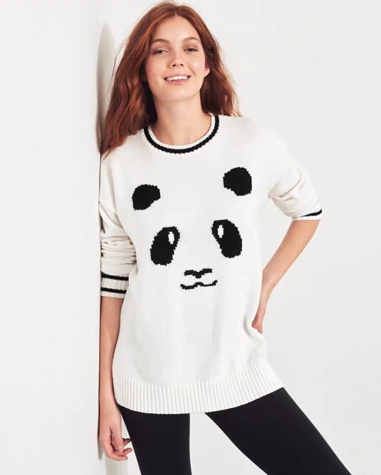 hollister panda sweater