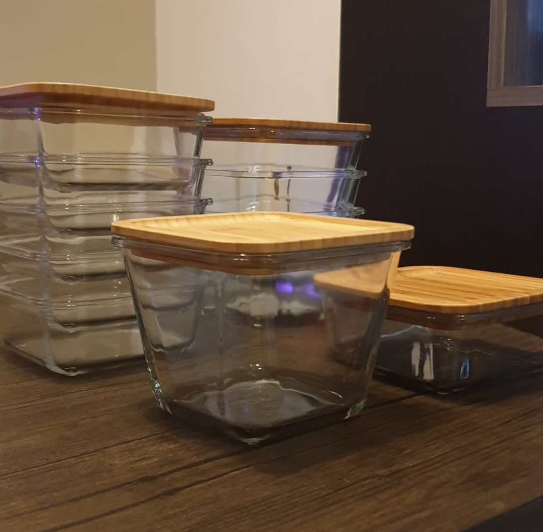 IKEA Canister with Lid, Furniture & Home Living, Home Improvement