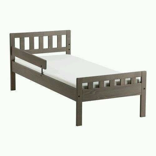 Ikea junior bed + mattress, Furniture & Home Living, Furniture, Bed