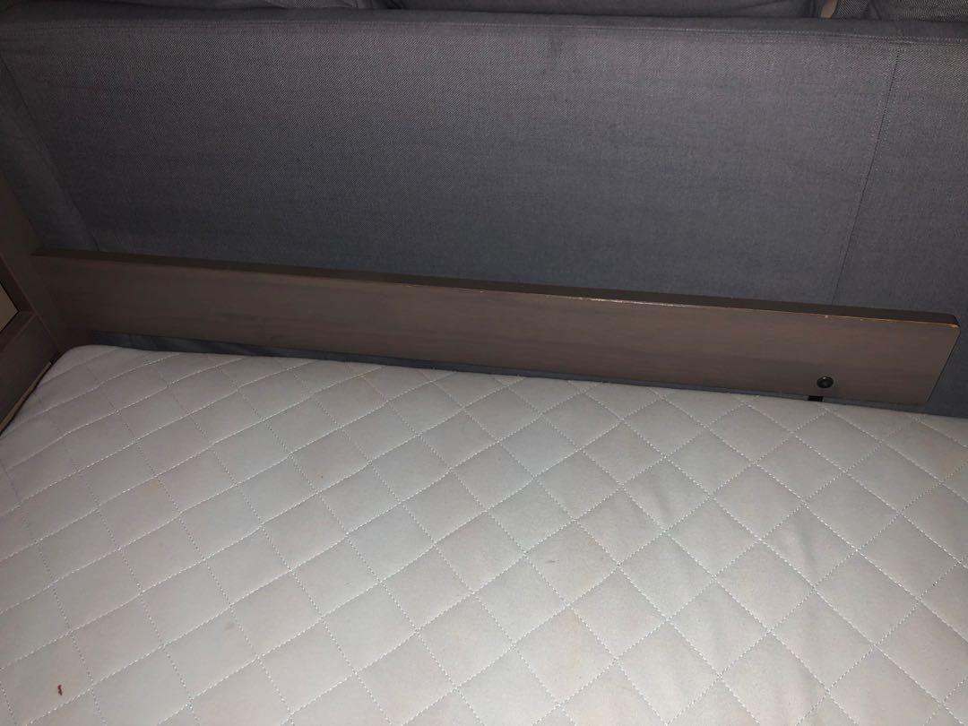 Ikea junior bed + mattress, Furniture & Home Living, Furniture, Bed