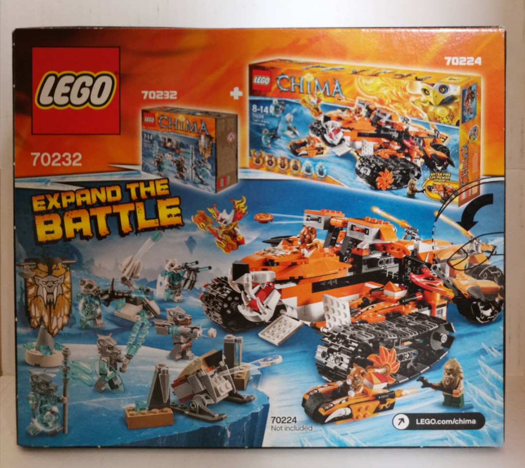 Lego Legends of Saber-tooth Tiger Pack 70232, Hobbies & Toys, Toys Games on Carousell