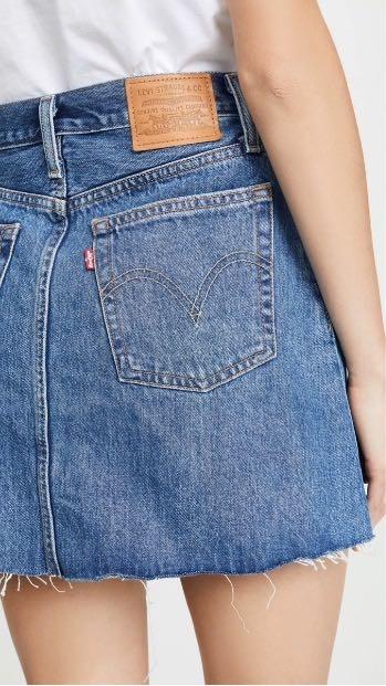 Levis denim online skirt 60