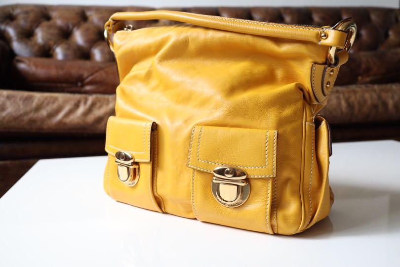 Marc jacobs sale leather satchel