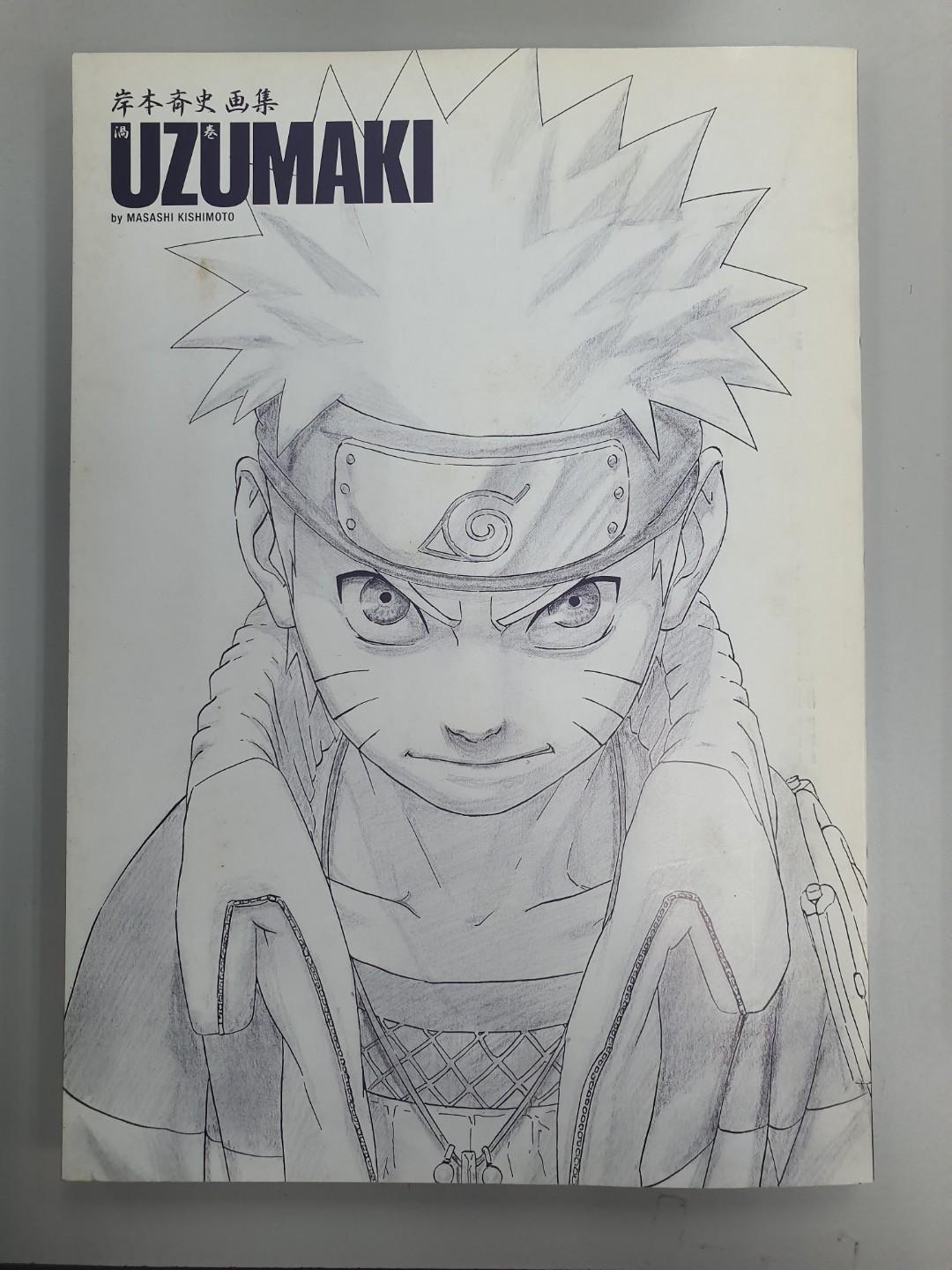 Naruto 岸本齐史画集uzumaki Sketchbook Jan Ver Books Stationery Comics Manga On Carousell