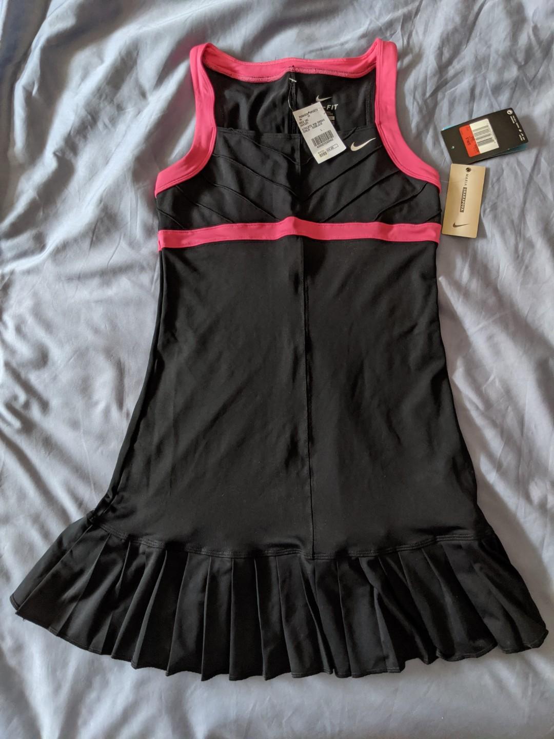 Pink nike sale tennis dress