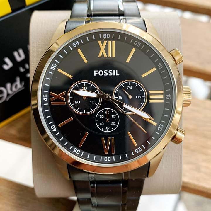 Orig Fossil Flynn BQ2282 Back Stainless 