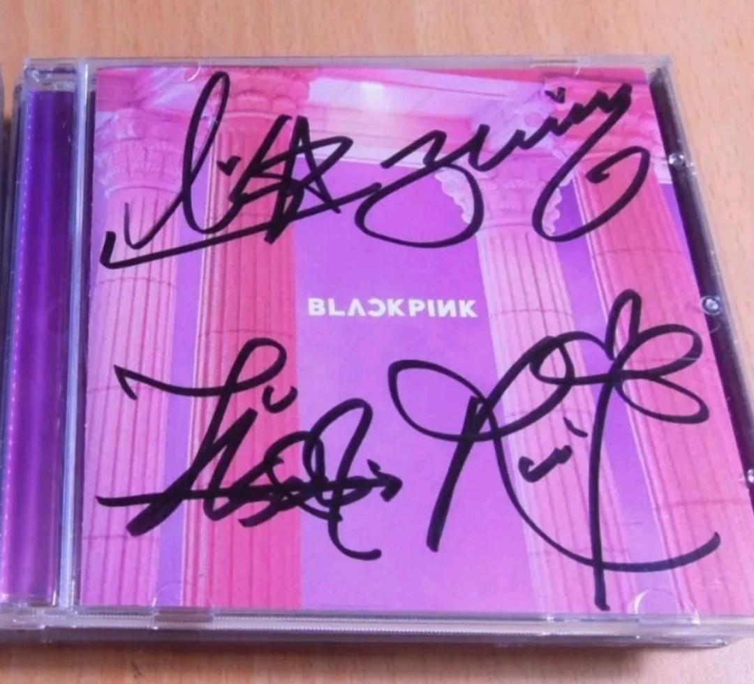 Po Blackpink As If It S Your Last Signed Promo Cd Entertainment K Wave On Carousell