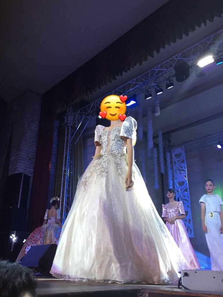 filipiniana prom gown