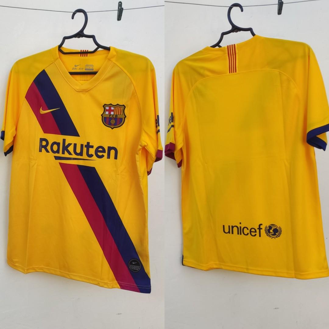 Rakuten soccer jersey yellow deals