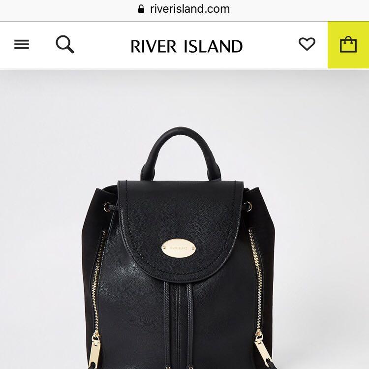 river island bags backpack