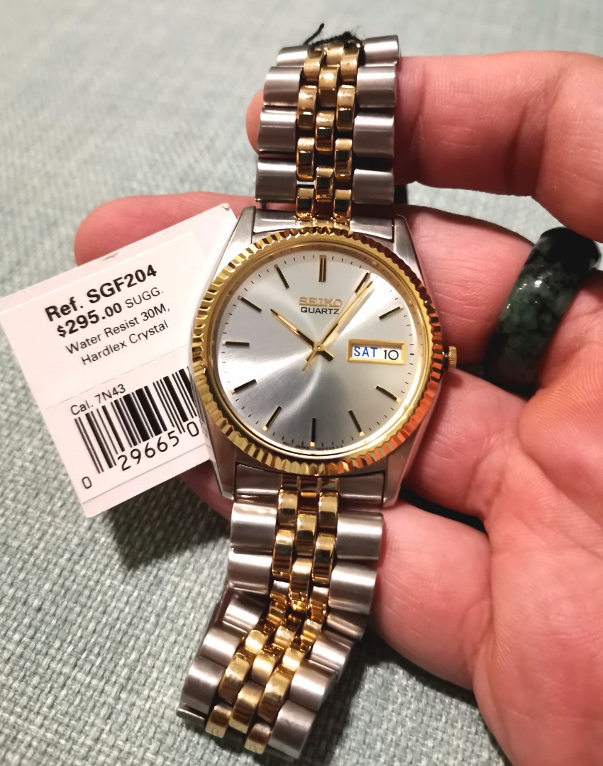 Seiko Datejust SGF204, Men's Fashion, Watches & Accessories, Watches on  Carousell