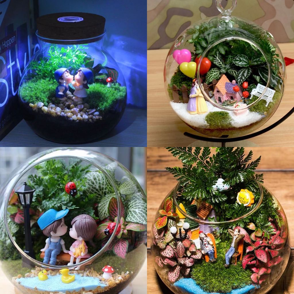 2024 Terrarium Series 7 Anniversary Gift Couple Theme Love Story