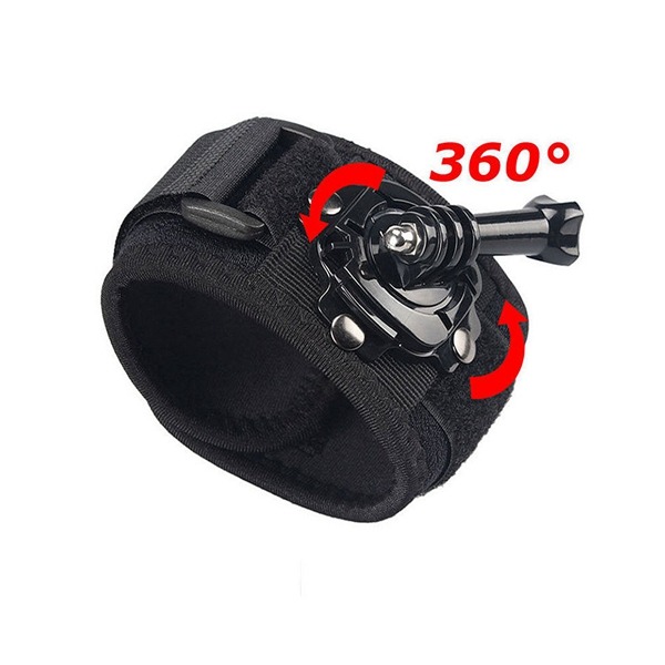 TGP006 360 Degree Rotation Wide Wrist Strap for GoPro Hero Cameras Wide Version (Action Camera Sony XIaoyi)