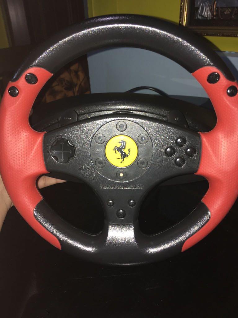 Thrustmaster : Ferrari Racing Wheel Red Legend Edition (PC & PS3), Video Gaming, Gaming Controllers on Carousell