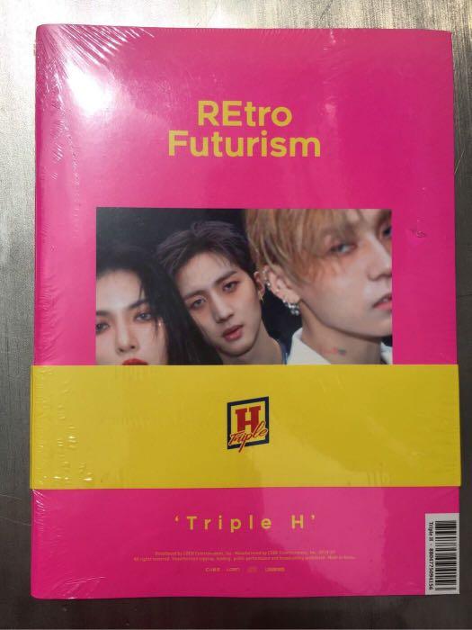 Triple H 2nd Mini Album 2 REtro Futurism 韓國版CD HYUNA 泫雅