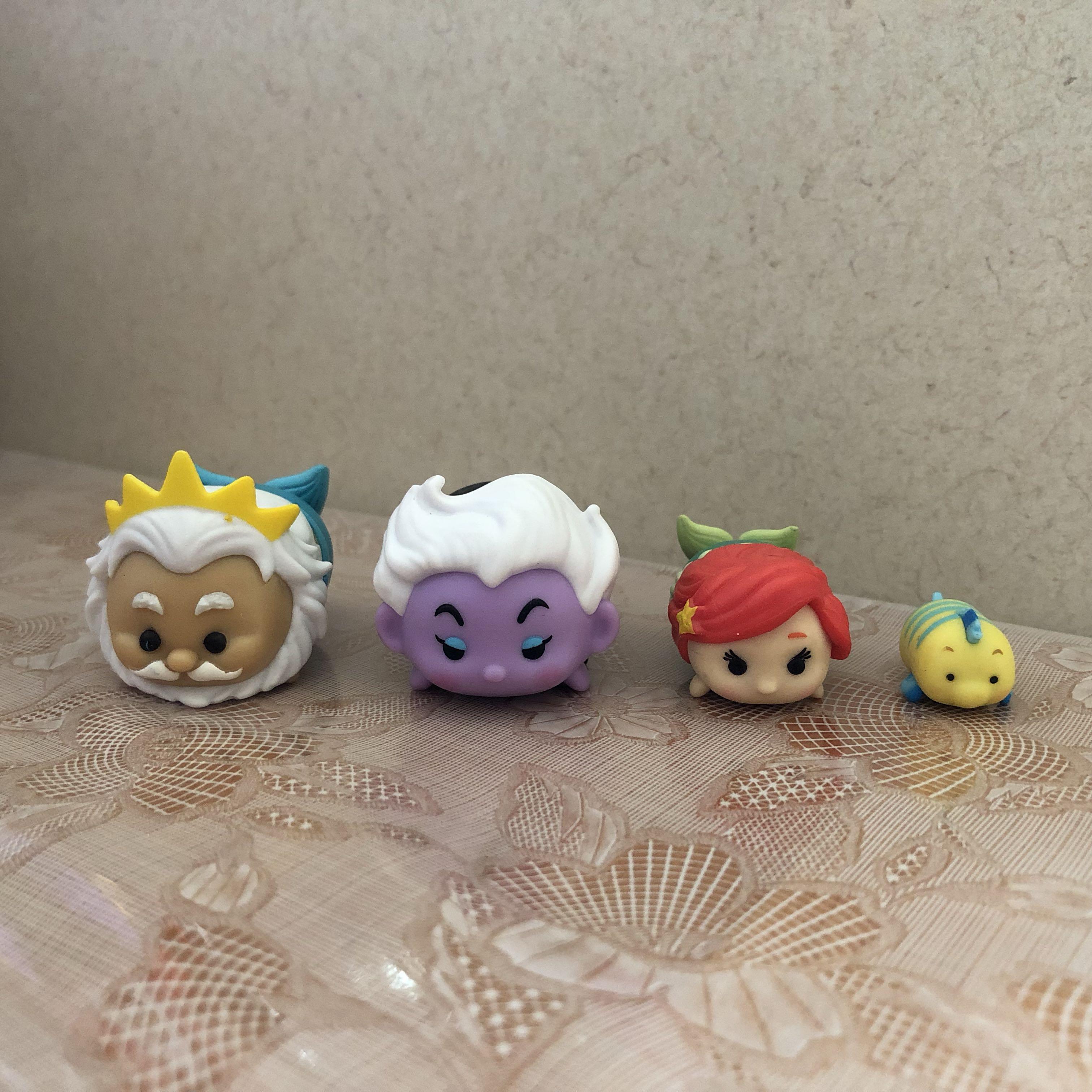 little mermaid tsum tsum set