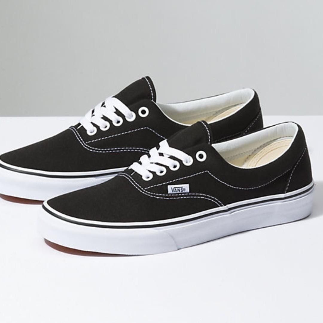 Vans New Era Black Sneakers, Women's Fashion, Shoes, Sneakers on Carousell