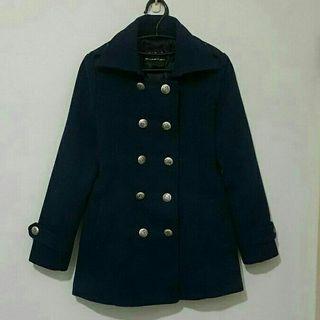 深藍色大衣外套（含運費）