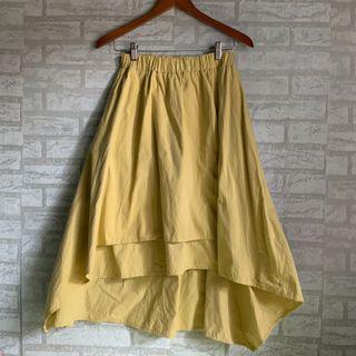 Dusty Yellow Skirt Double Name