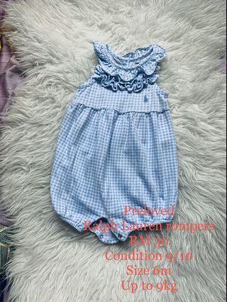 Ralph lauren romper