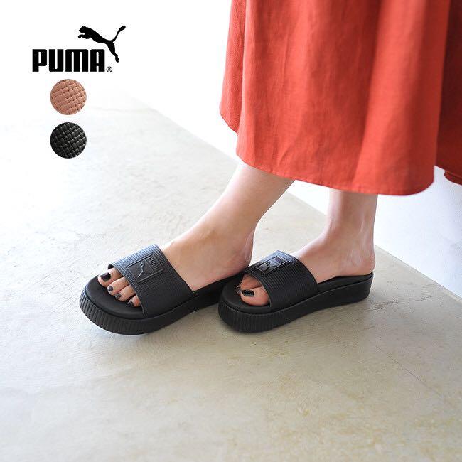 puma platform slide sandals