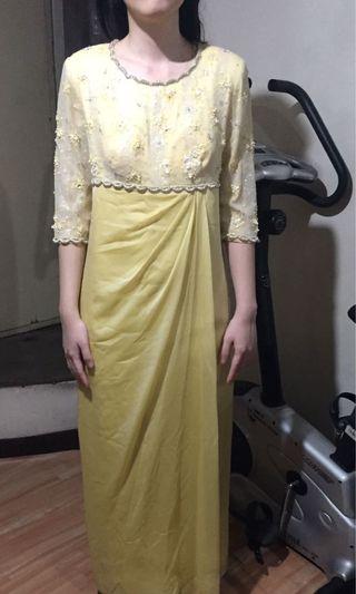 formal dress for ninang sa kasal