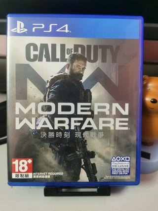 Call of duty modern warfare |PS4 (USED)