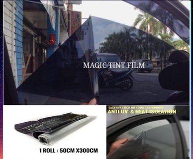 Car Window Magic Static Reusable Tint