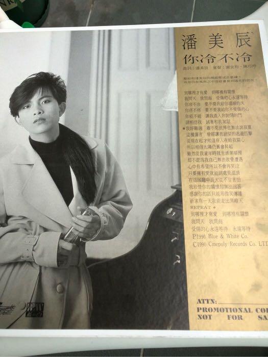 潘美辰你冷不冷黑膠唱片LP, 興趣及遊戲, 音樂、樂器& 配件, 音樂