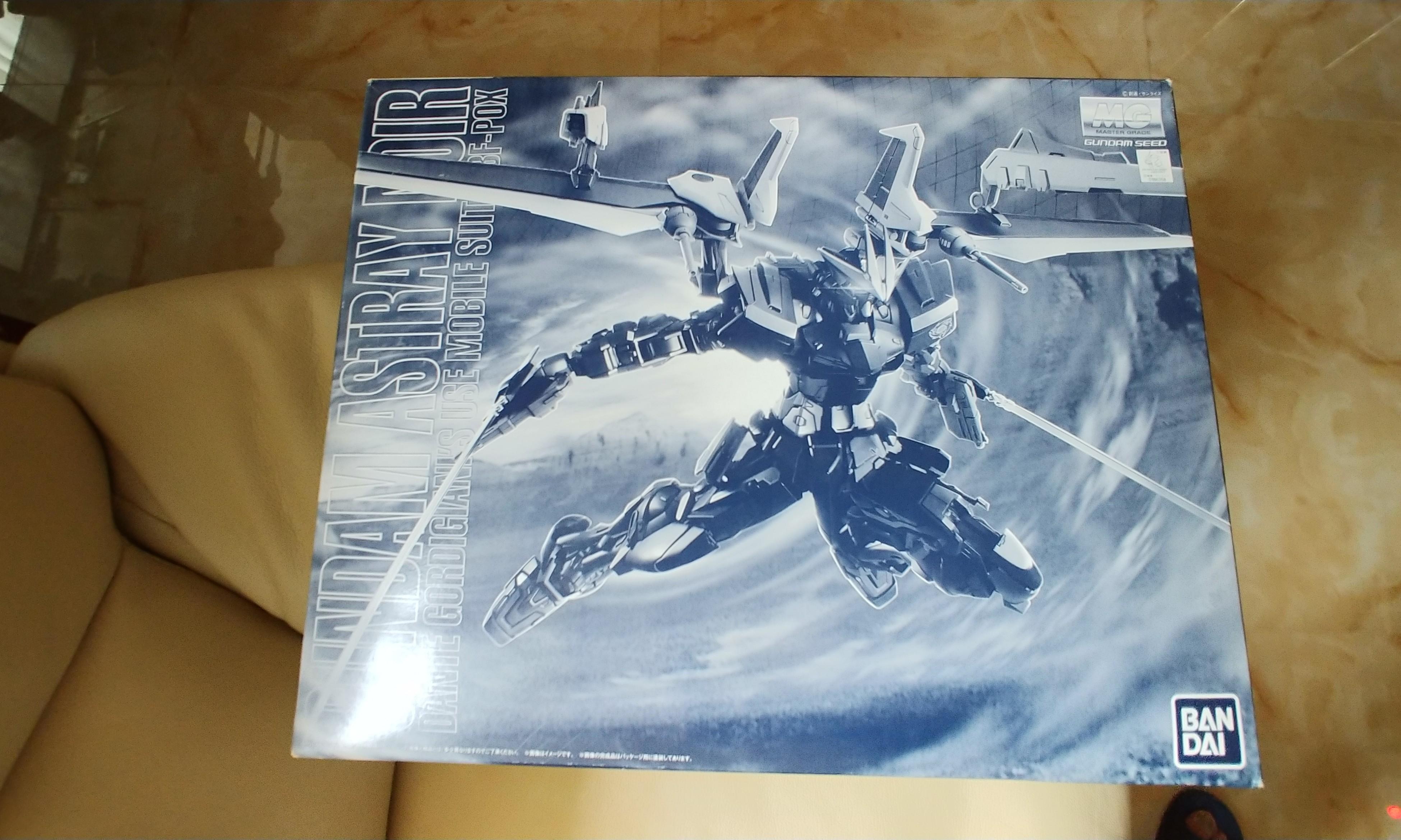 魂限mg 1 100 Gundam Astray Noir 漆黑異端 叢雲劾blue Frame 藍色異端宿敵機 玩具 遊戲類 玩具 Carousell