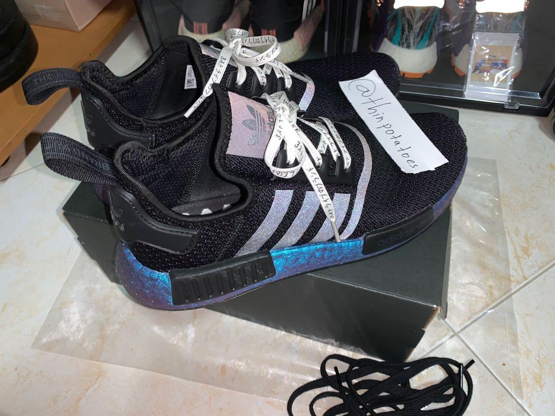 NMD R1 (Goodbye Gravity Black) 2 pairs, Men's Fashion, Footwear, Sneakers on Carousell