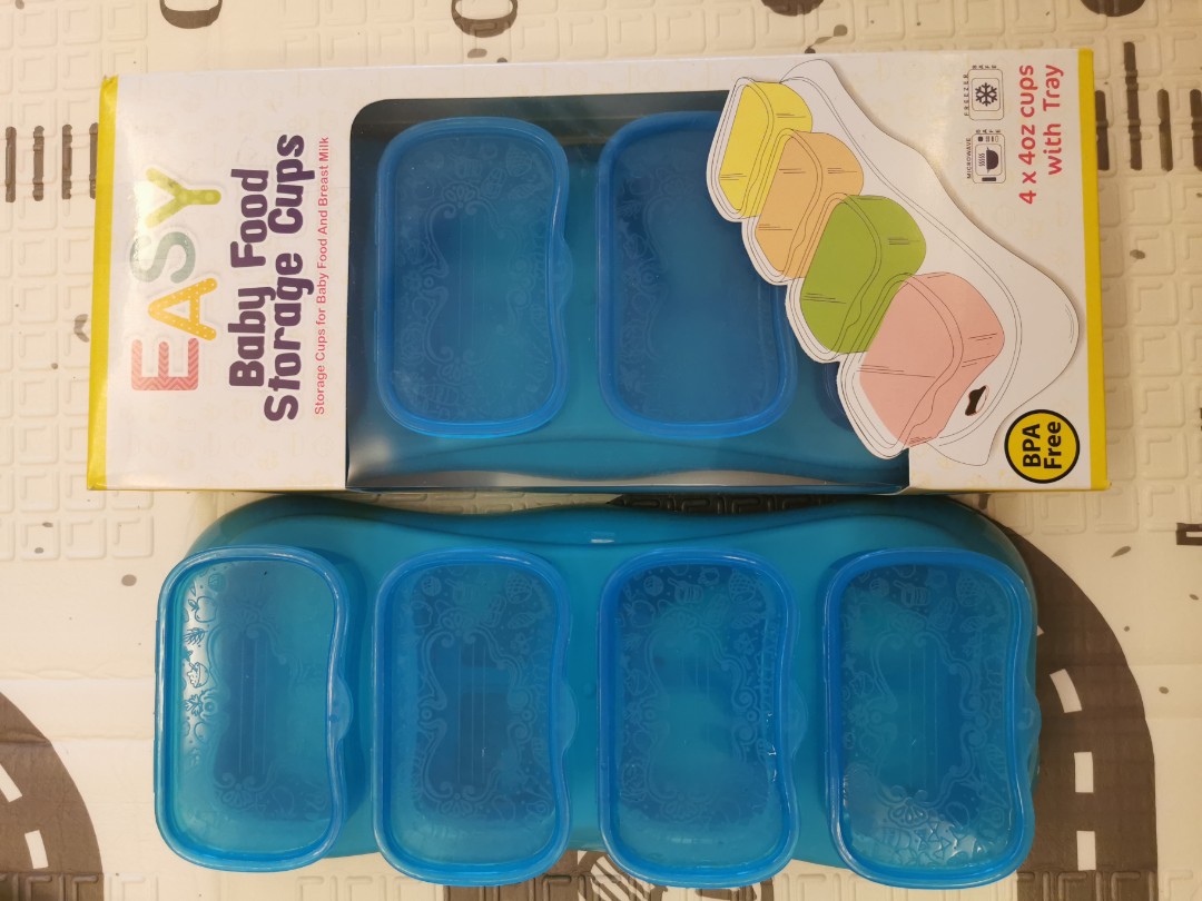 Autumnz easy breast milk and baby food storage cup 4oz, Babies & Kids, Nursing & Feeding