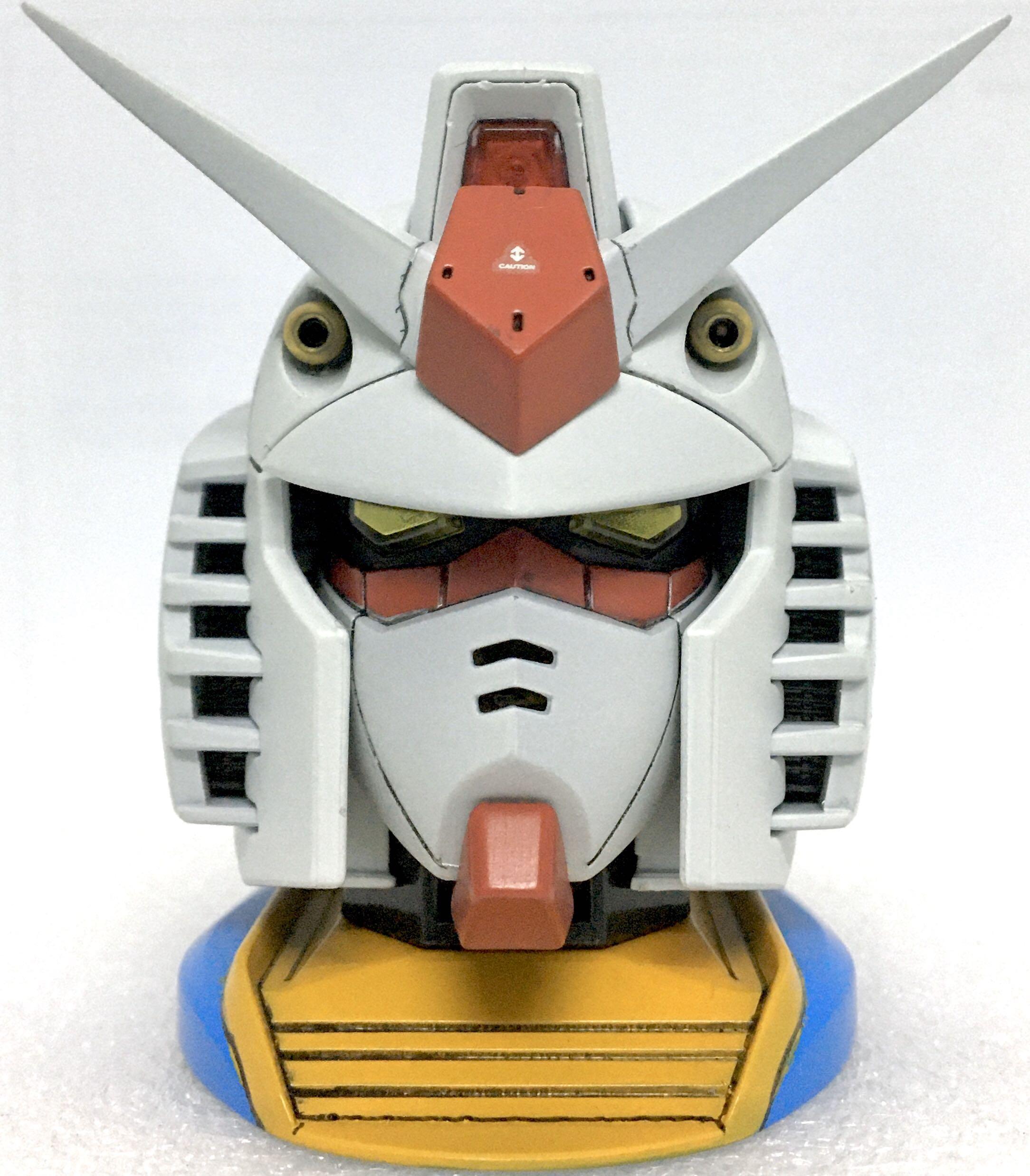 完成品 ガンダムヘッド RX-78-2 塗装済み アニメ塗り イラスト風