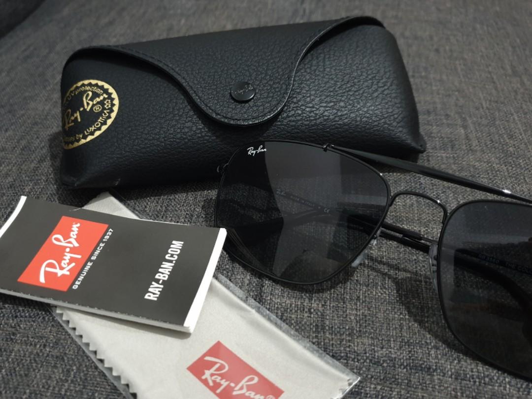 BNIB Ray Ban Sunglasses (The Colonel) RB3560 Black Grey Gradient., Men's  Fashion, Watches & Accessories, Sunglasses & Eyewear on Carousell