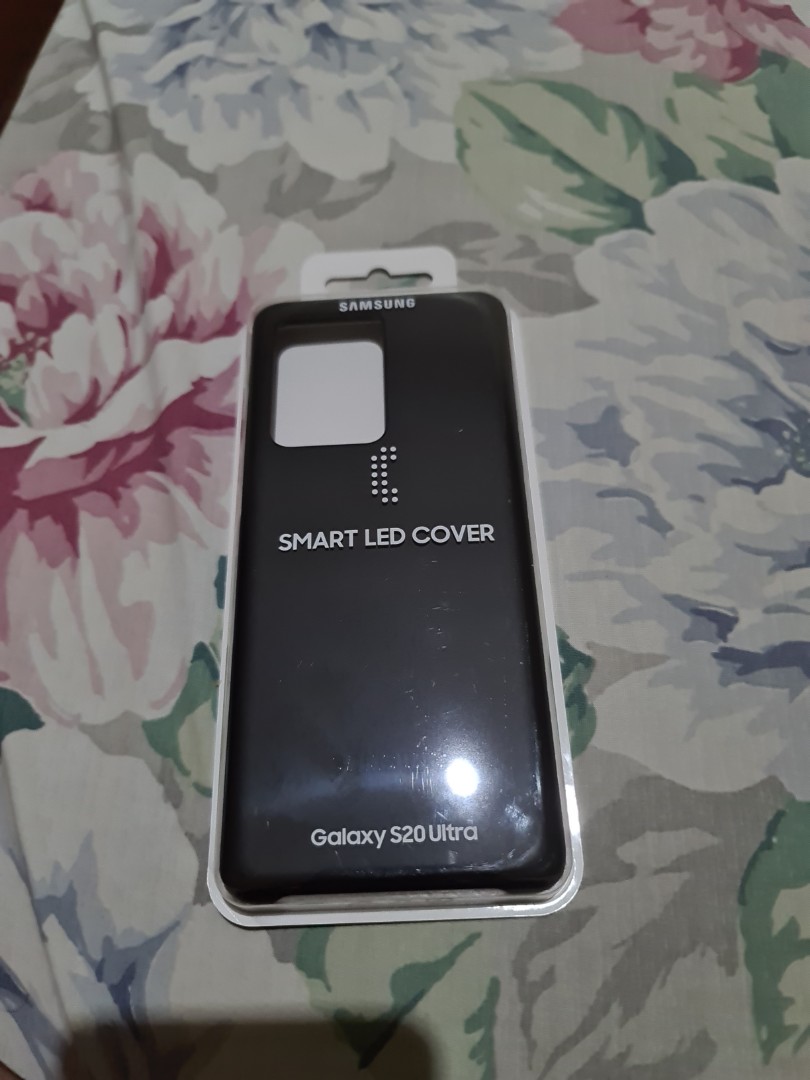 Brand new Samsung s20 ultra Smart LED back cover, Mobile Phones & Gadgets, Mobile & Gadget Accessories, Cases & Sleeves on Carousell