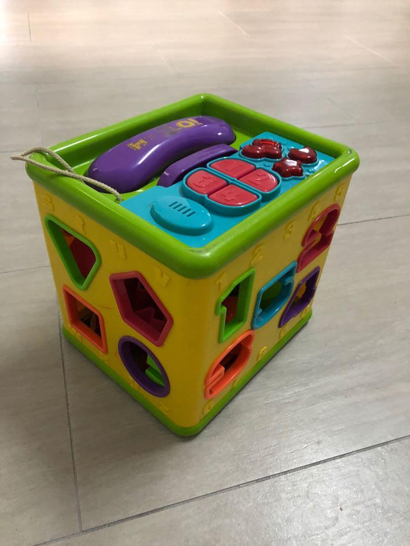 Bruin Baby Activity Centre Shape Sorter Lights Sound Puzzle Toy