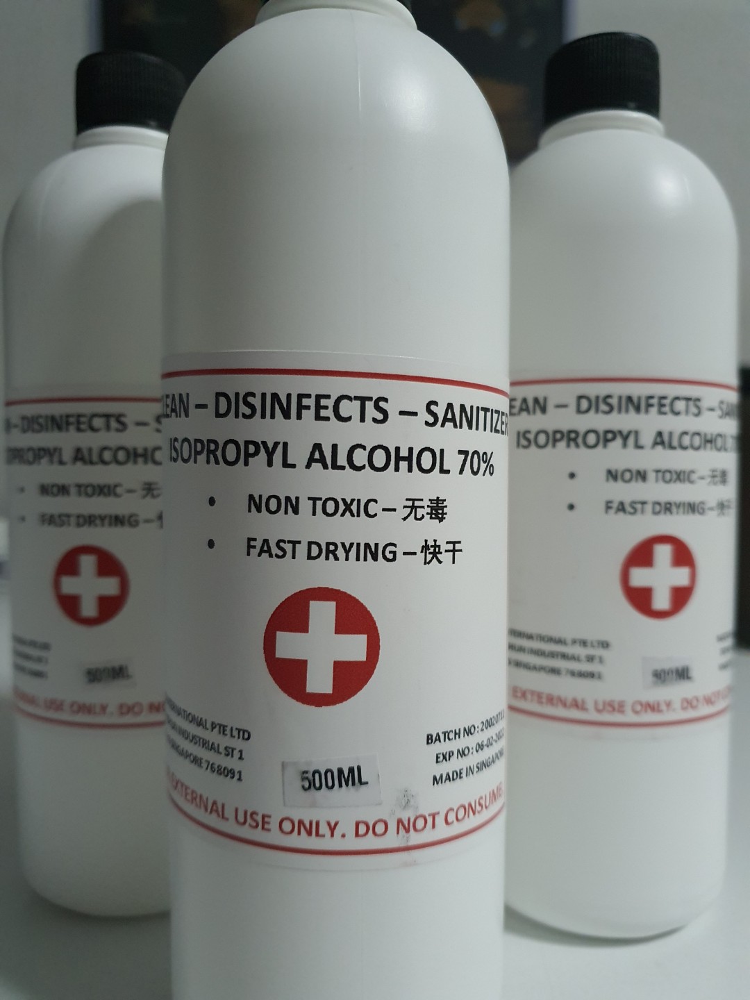 Clean Disinfect Sanitizer Isopropyl Alcohol 70 (Hand Sanitizer